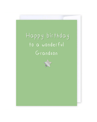 Wonderful Grandson Greeting Cards