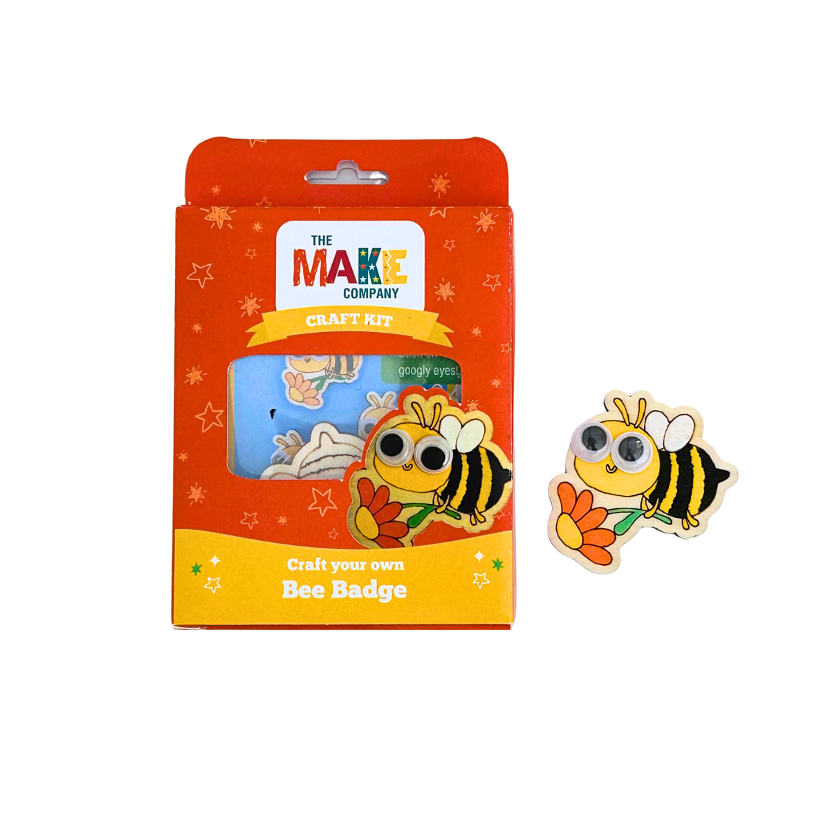 Craft Your Own Bee Badge - The Make Company Craft Kit