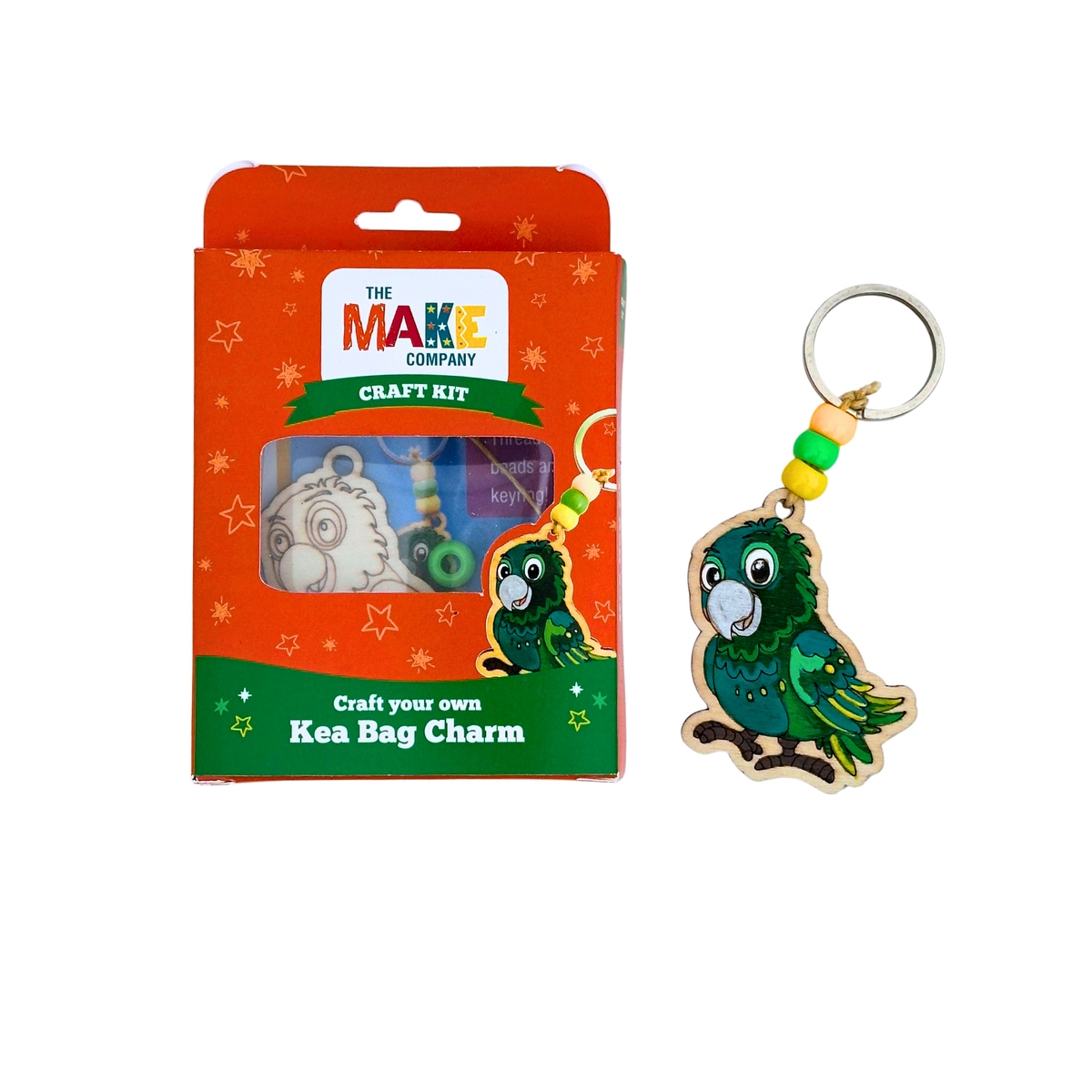 Craft Your Own Kea Bag Charm - The Make Company Craft Kit