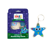Craft Your Own Starfish Bag Charm - The Make Company Craft Kit