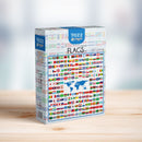 Yazz Puzzle Flags 1023pc Jigsaw Puzzle