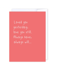 Yesterday Greeting Cards