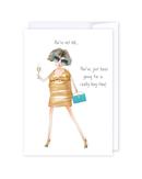 Young a really long time Greeting Cards