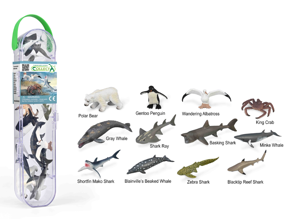 CollectA Box of Mini Sea Animals 3