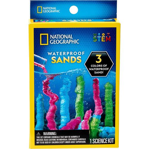National Geographic Waterproof Sands Science Kit