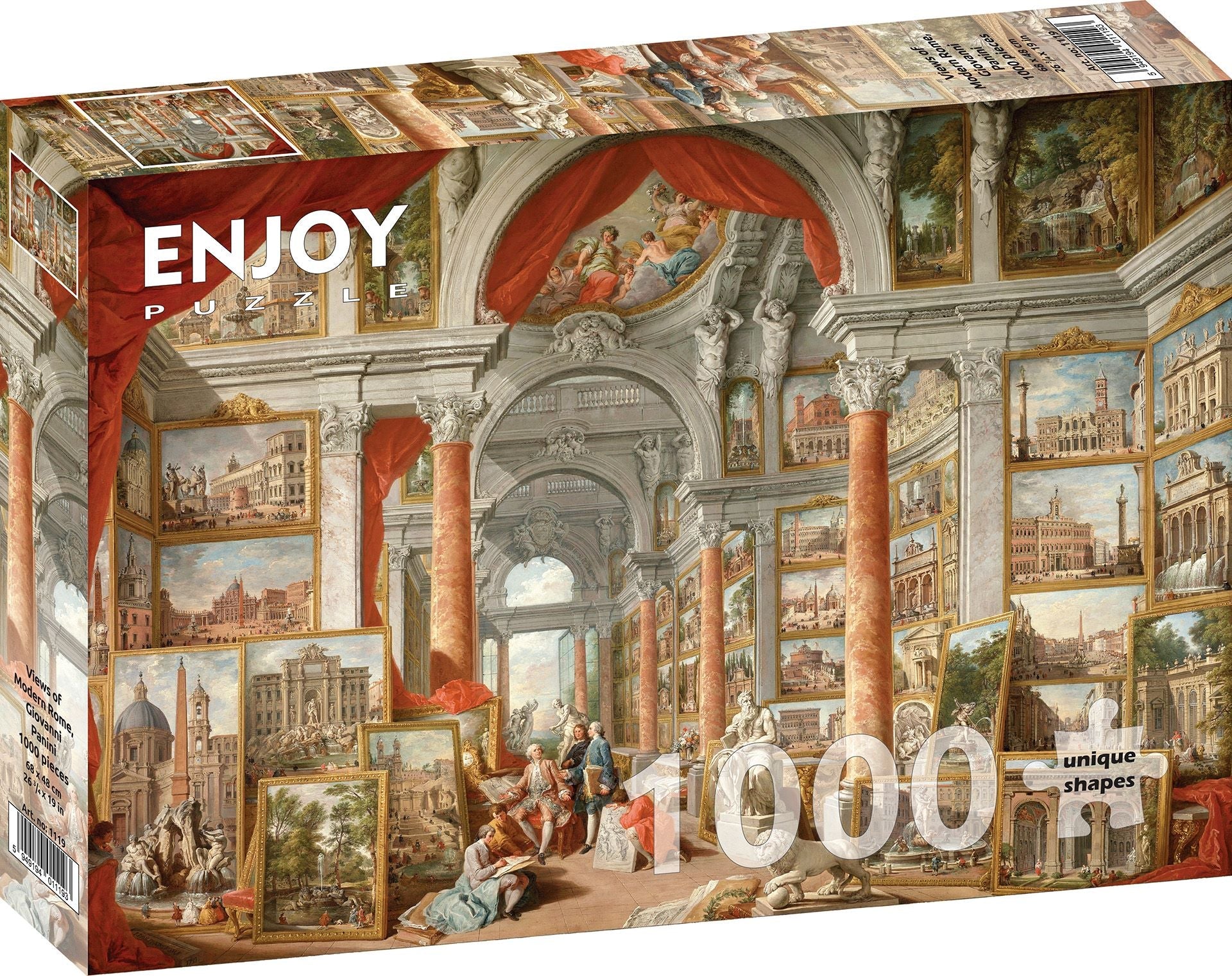 Paolo Panini: Views of Modern Rome, 1000pcs