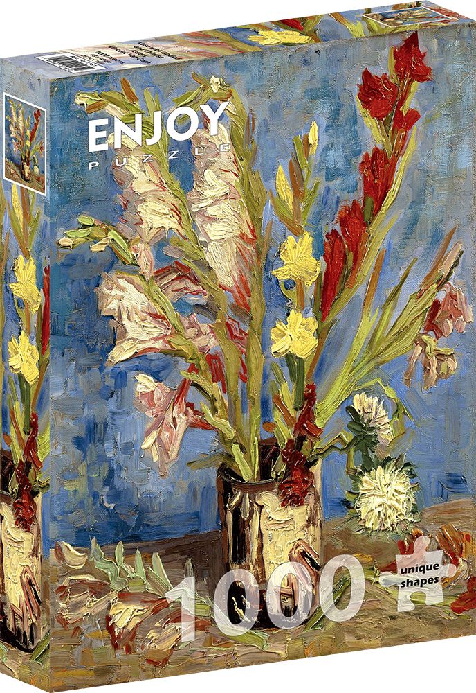 Vincent Van Gogh: Vase with Gladioli and Chinese Asters, 1000pcs