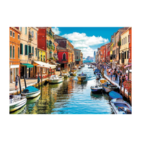 Trefl Red Murano Island, Venice 2000-Piece Jigsaw Puzzle Adult Jigsaws