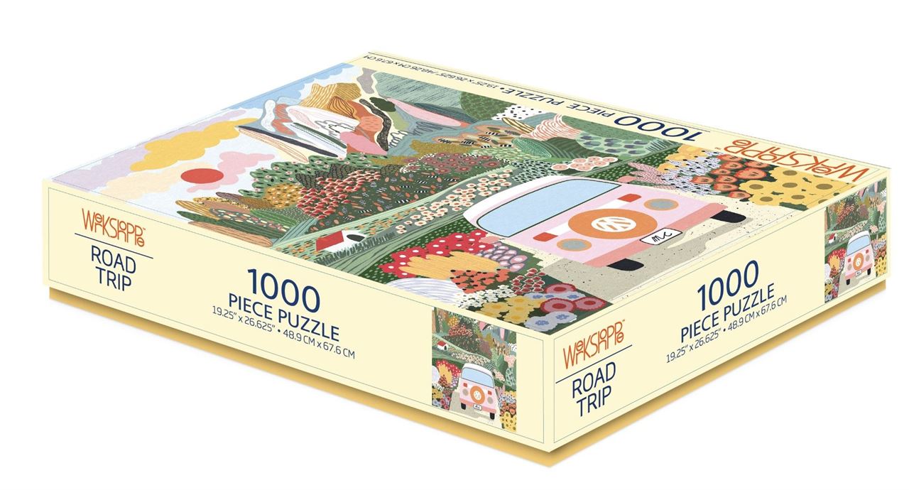 WerkShoppe - Road Trip 1000 Pce - Puzzle