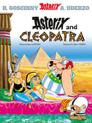 Front cover of Asterix and Cleopatra: Album 6 hardback Asterix comic