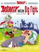 Front cover of Asterix and the Big Fight: Album 7 hardback Asterix comic