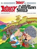 Front cover of Asterix and the Chieftain's Shield: Album 11 hardback Asterix comic