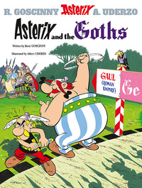 Front cover of Asterix and the Goths: Album 3 hardback Asterix comic