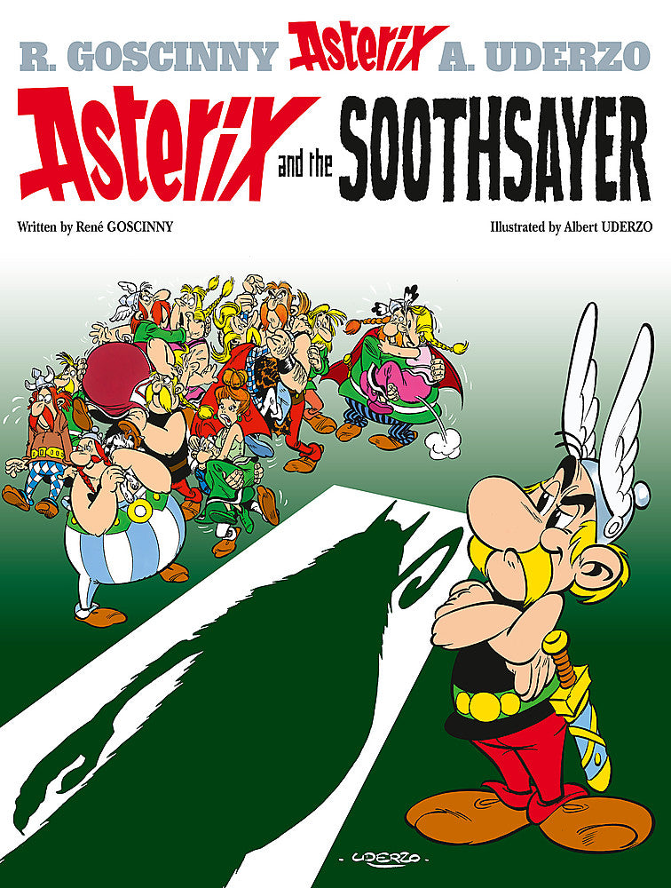 Front cover of Asterix and the Soothsayer: Album 19 hardback Asterix comic