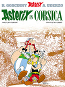 Front cover of Asterix in Corsica: Album 20 hardback Asterix comic