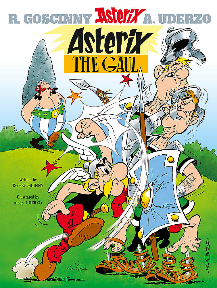 Front cover of Asterix the Gaul: Album 1 hardback Asterix comic