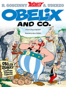 Front cover of Asterix: Obelix and Co.: Album 23 hardback Asterix comic