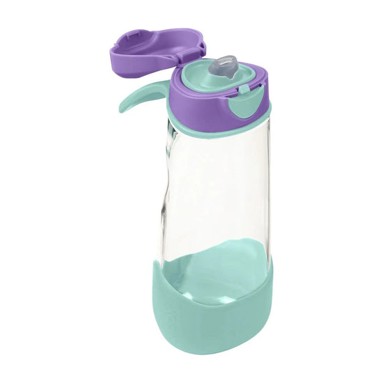 B.BOX 600ml Sport Spout Drink Bottle Lilac Pop