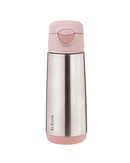 B.BOX 500ml Insulated Sport Spout Drink Bottle Blush Crush