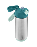 B.BOX 500ml Insulated Sport Spout Drink Bottle Emereld Forest