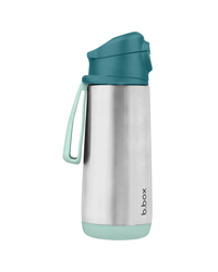 B.BOX 500ml Insulated Sport Spout Drink Bottle Emereld Forest