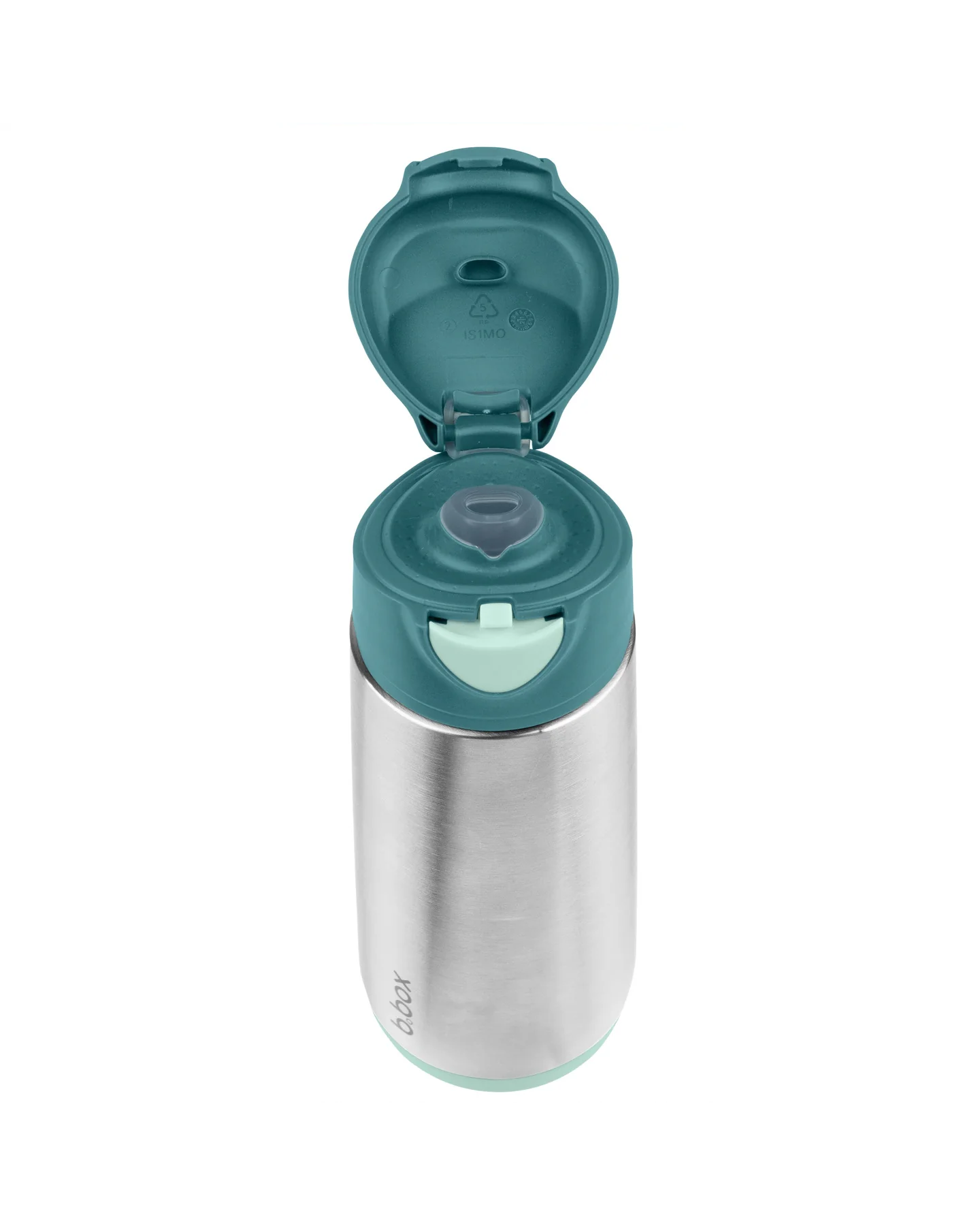 B.BOX 500ml Insulated Sport Spout Drink Bottle Emereld Forest