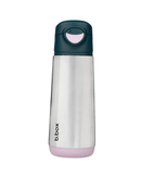 B.BOX 500ml Insulated Sport Spout Drink Bottle Indigo Rose