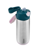 B.BOX 500ml Insulated Sport Spout Drink Bottle Indigo Rose