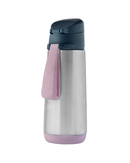 B.BOX 500ml Insulated Sport Spout Drink Bottle Indigo Rose