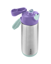 B.BOX 500ml Insulated Sport Spout Drink Bottle Lilac Pop