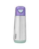 B.BOX 500ml Insulated Sport Spout Drink Bottle Lilac Pop