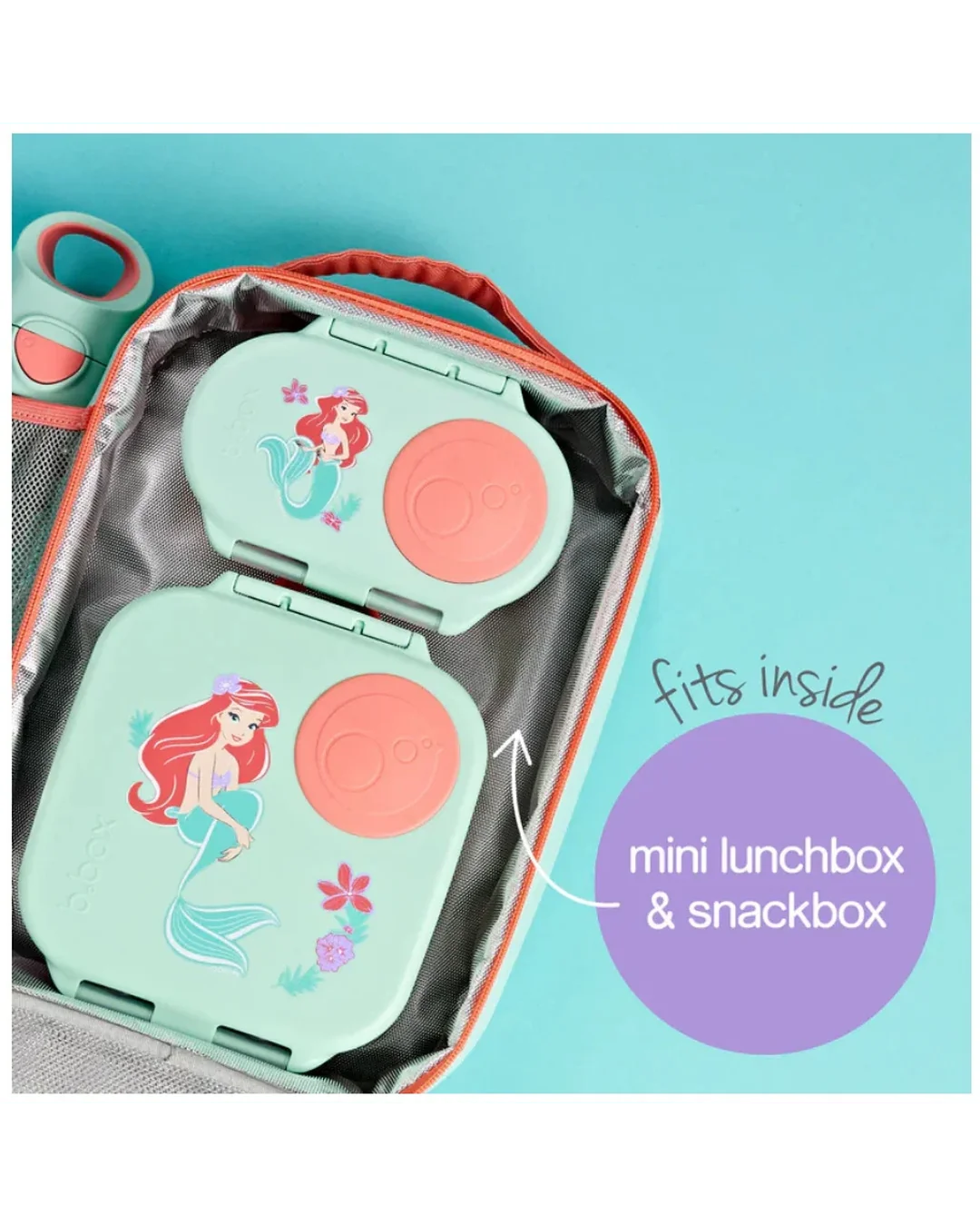 B.BOX Insulated Lunch Bag Little Mermaid