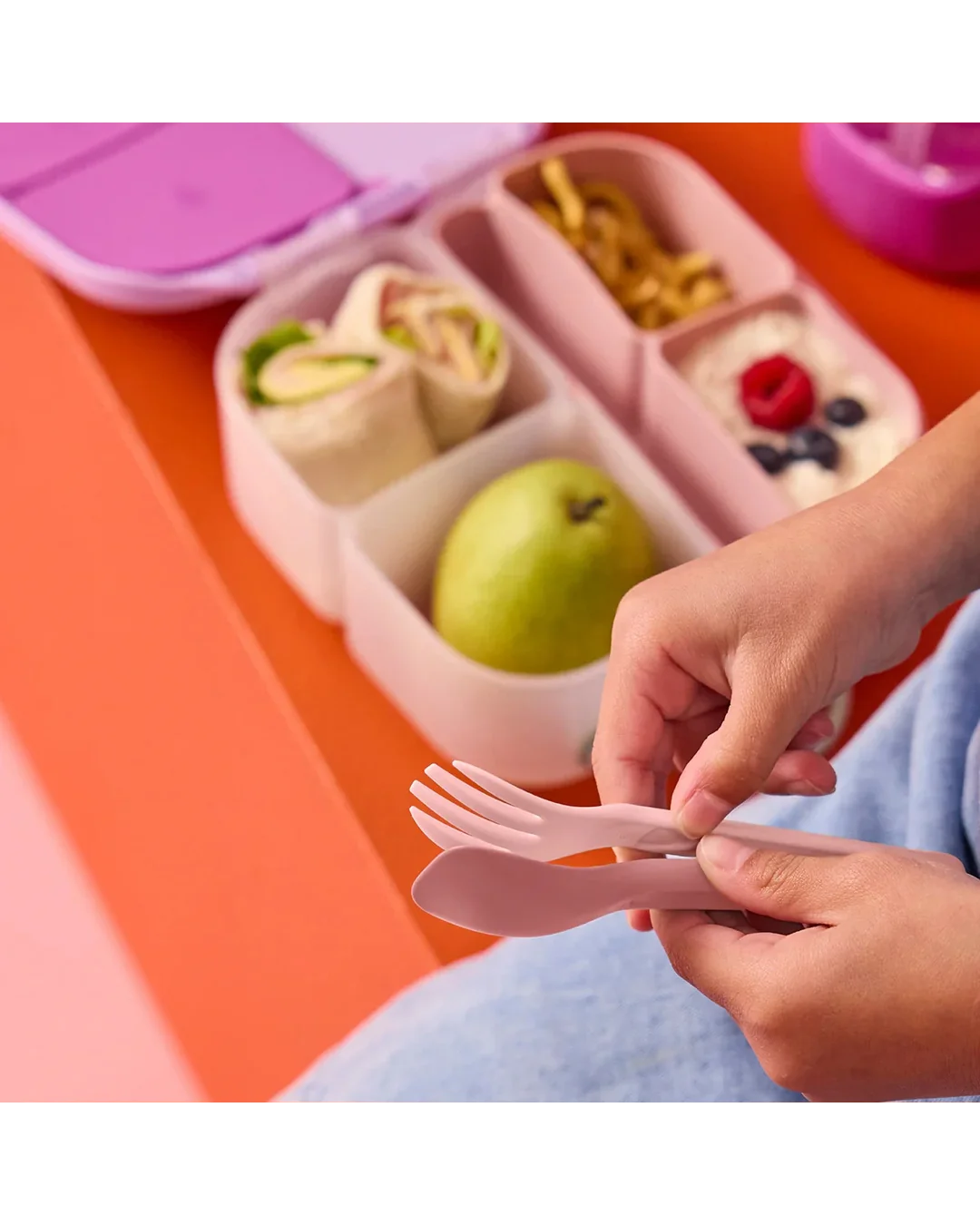 B.BOX Lunch Box Cutlery Twilight 2pk