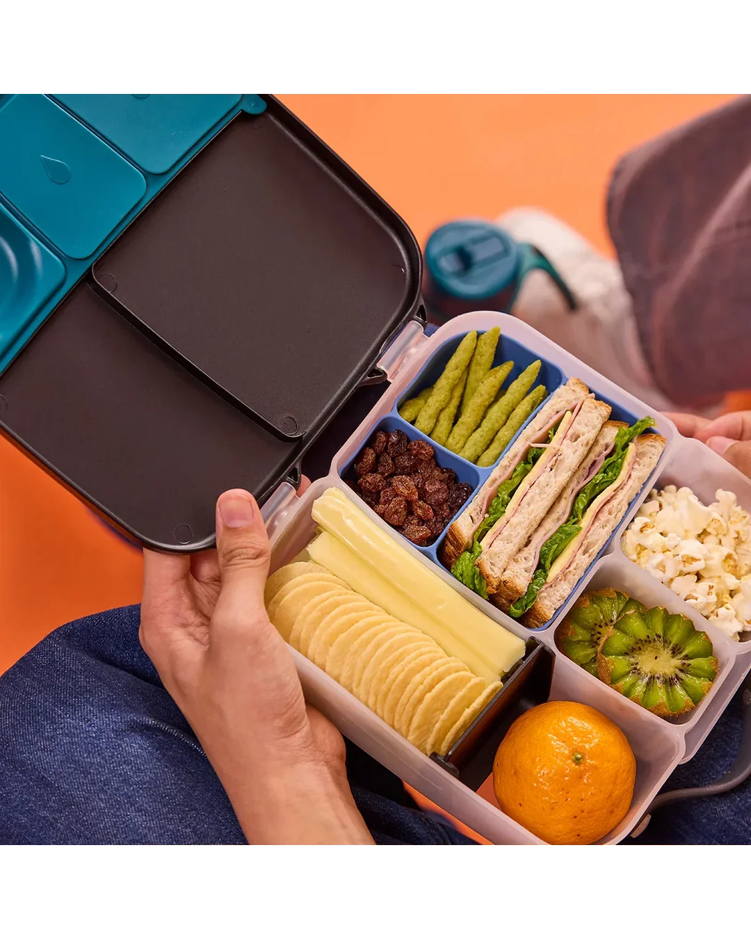 B.BOX Silicone Bento Buddy Lunch Ocean