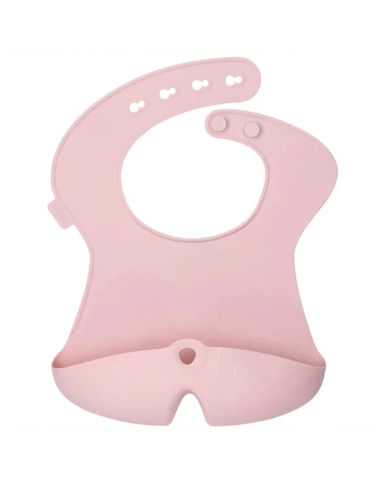 b.box Silicone Bib – Blush
