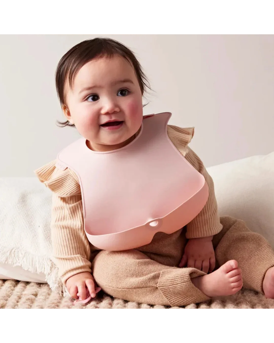 b.box Silicone Bib – Blush