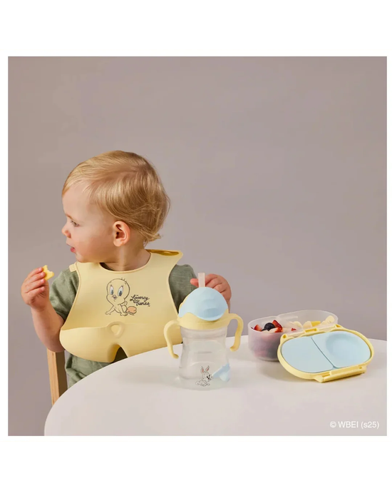 b.box Silicone Bib – Looney Tunes – Tweety
