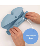 B.BOX Silicone Bib - Lullaby Blue