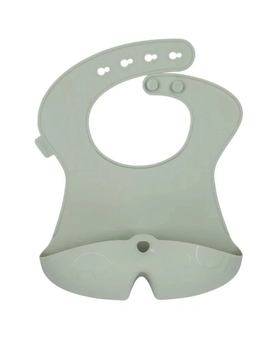 b.box Silicone Bib – Sage