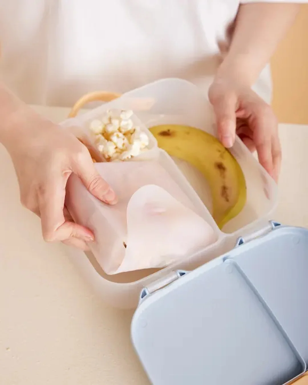 b.box Silicone Lunch Pocket Food Storage Bags