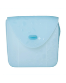 b.box Silicone Lunch Pocket Food Storage Bags Ocean