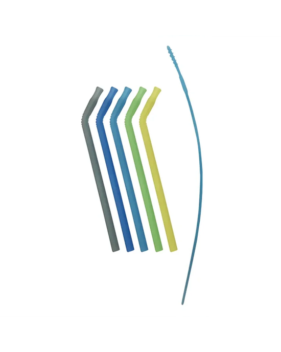 b.box Silicone Straws 5-Pack