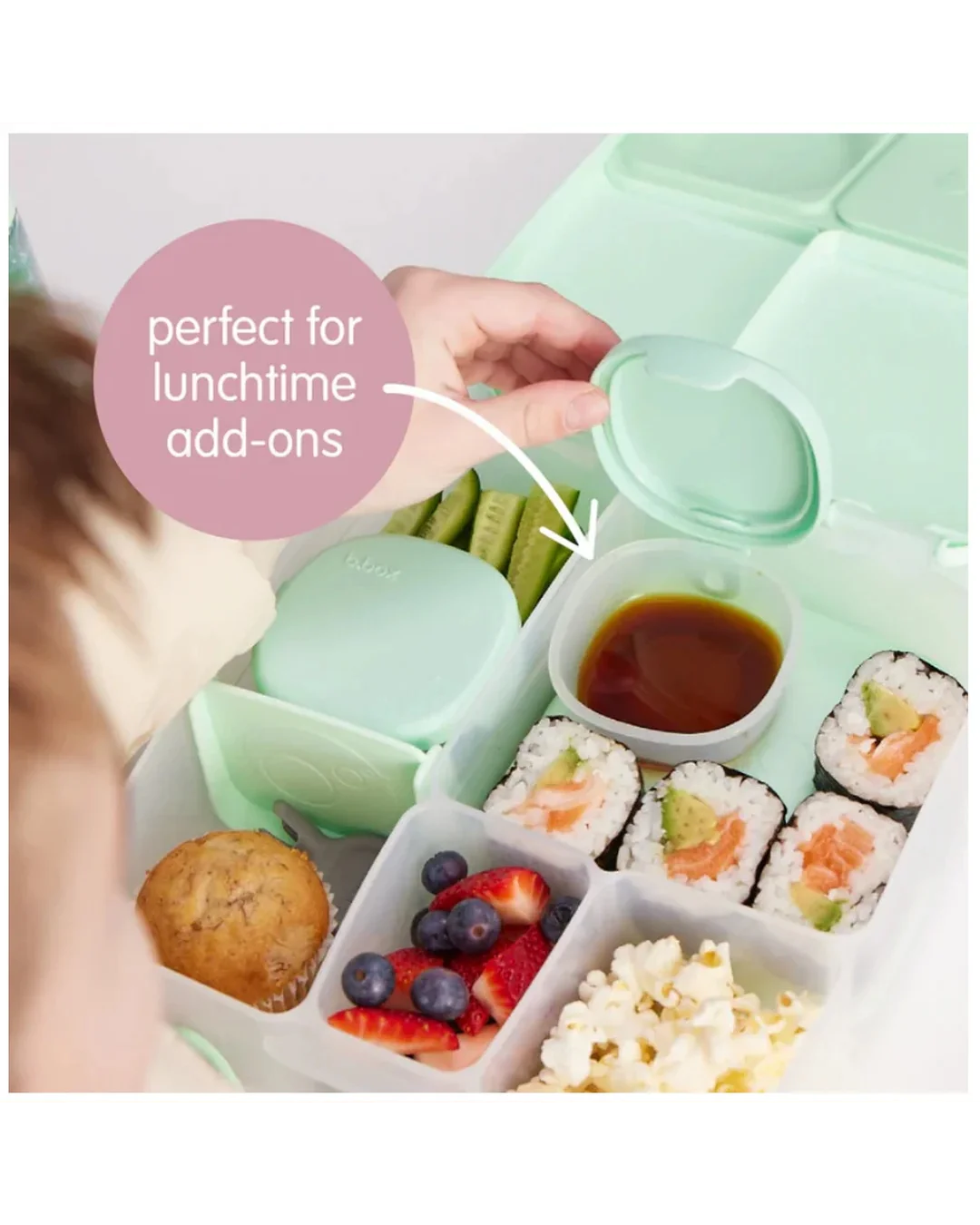 B.BOX Snack Tubs 3pk Forest