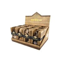 Project Genius Egyptian Triglyph Wooden Pyramid Brainteaser Mechanical Puzzles