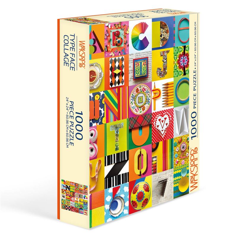 WerkShoppe - Typeface 1000 Pce - Puzzle