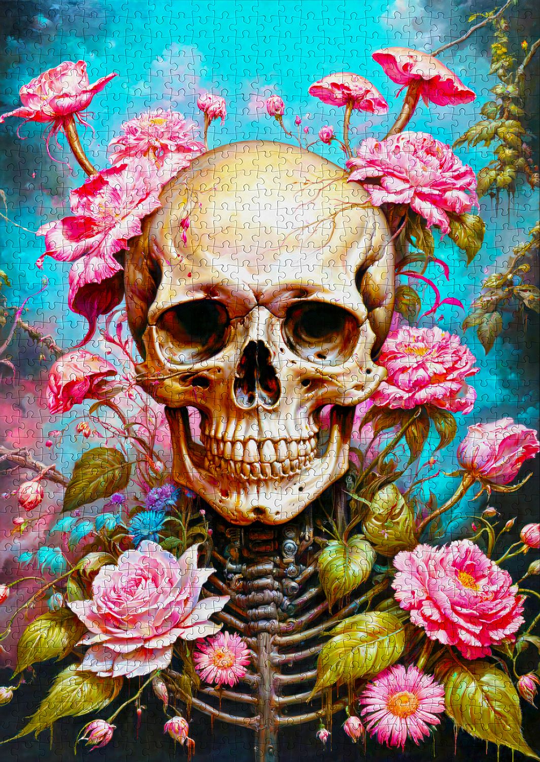 Garden Skeleton, 1000pcs