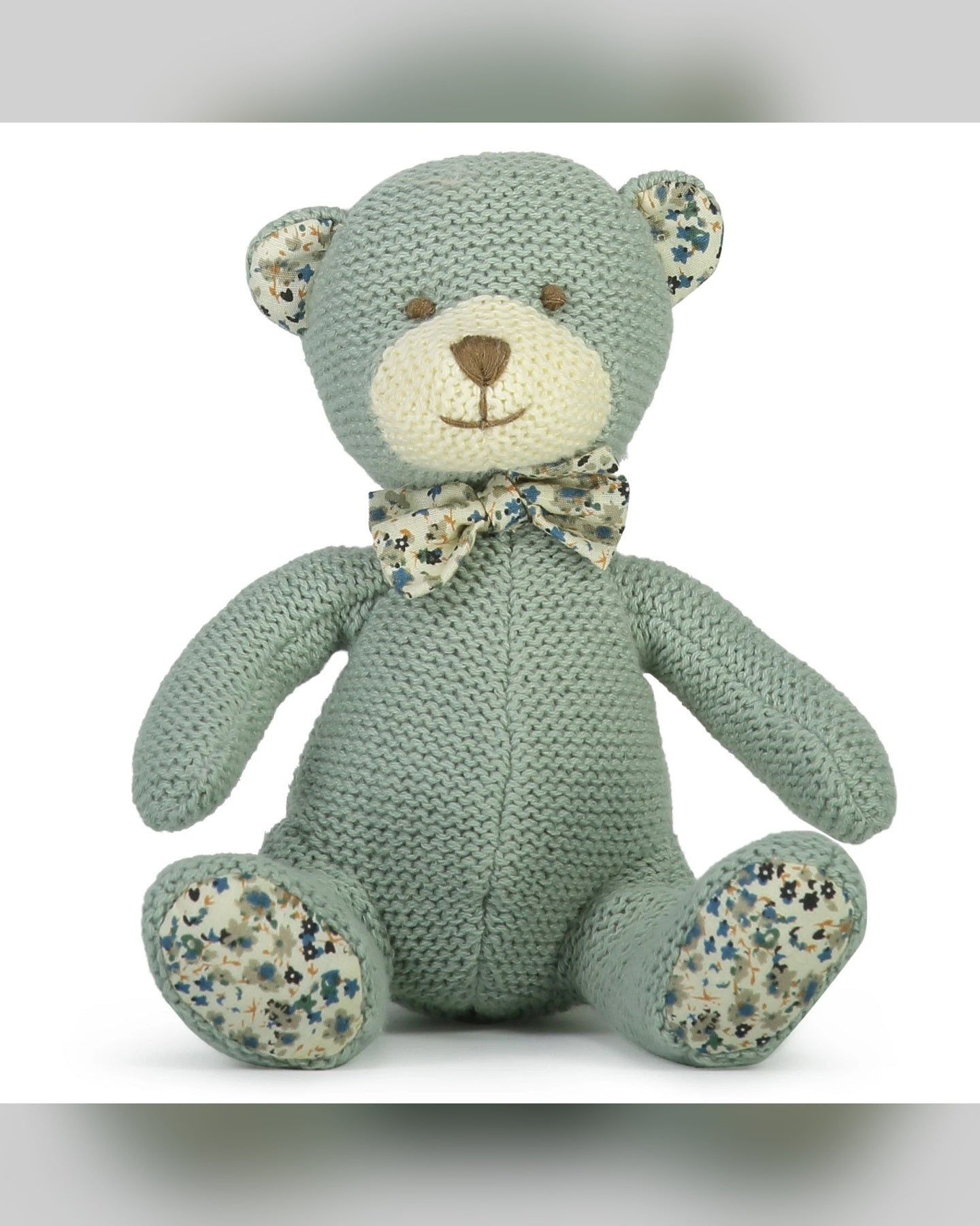 Barney Mini Knitted Bear