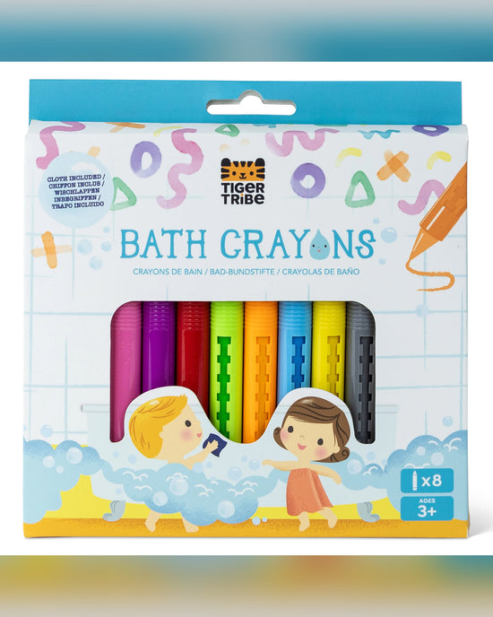 Tiger Tribe Bath Crayons 12-Pack