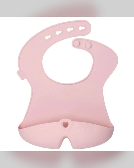 b.box Silicone Bib – Blush