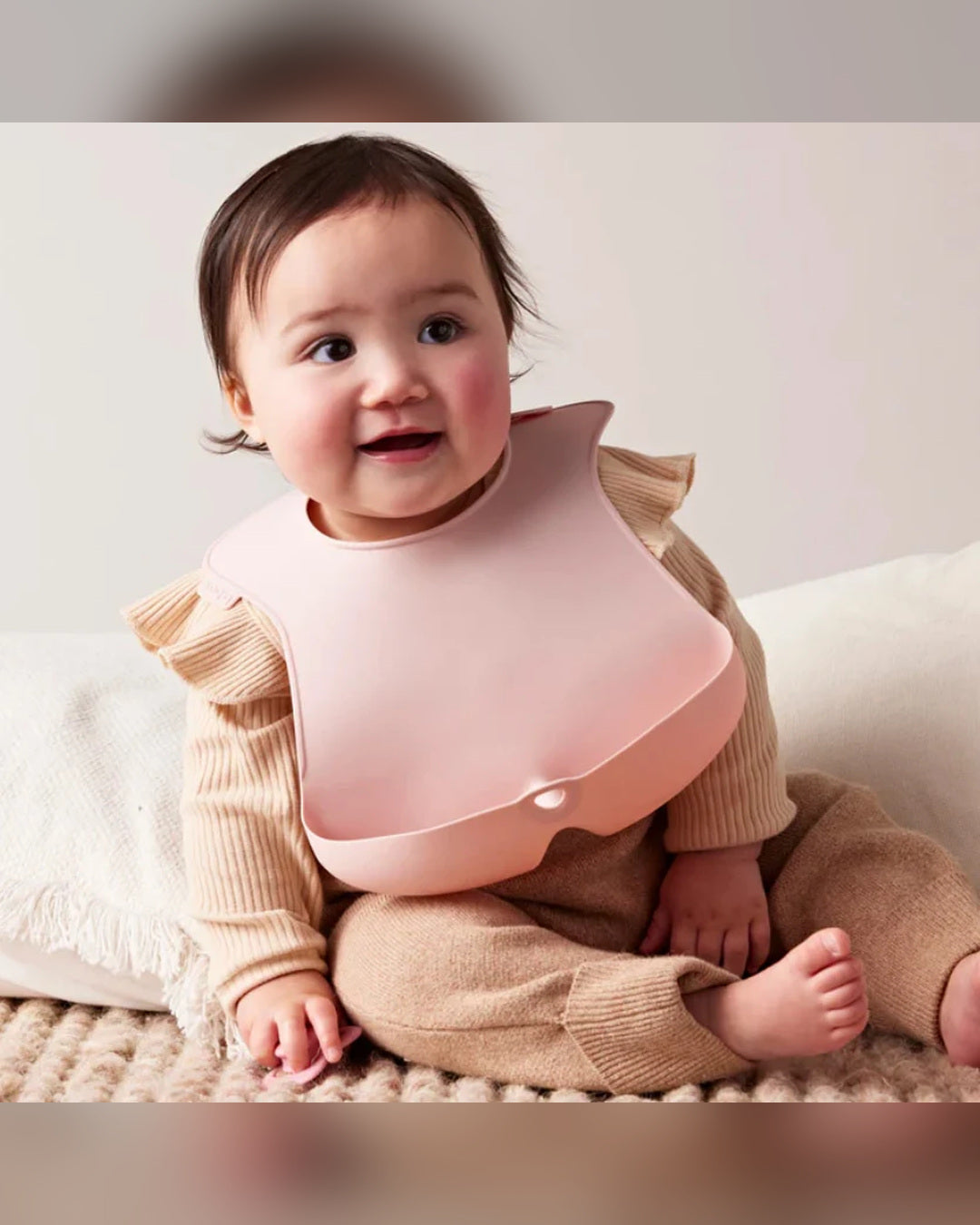 B.BOX Silicone Bib - Blush